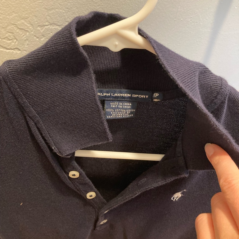 Ralph Lauren Navy Blue Polo Dress